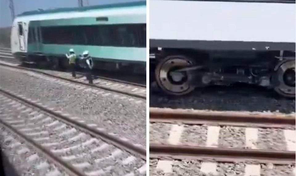 Descarrila vagón de Tren Maya en Yucatán