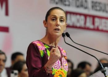 PRI deja a Claudia Sheinbaum sin spots de arranque de campaña 