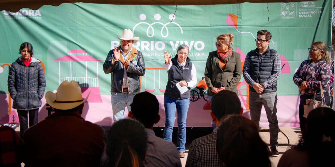 Entrega Gobierno de Sonora Ampliación de Red de Agua Potable en Yécora