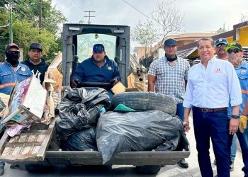 Lleva Ayuntamiento jornada de descacharre a Villa de Seris