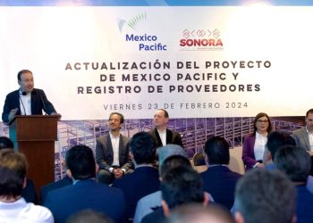 Encabeza Gobernador Durazo instalación de Mexico Pacific Limited en Sonora