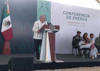 Rechaza AMLO daño a cenotes y ríos subterráneos por Tren