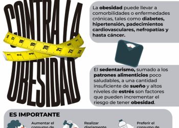 Llama Salud Sonora a prevenir y atender a tiempo la obesidad