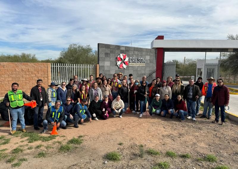 Promueve Creson cuidado ambiental con brigada de limpieza y descacharre