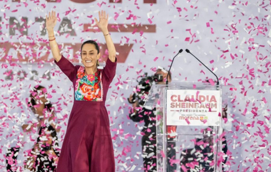 Sheinbaum: es mi obligación llevar al país por una senda de paz y libertades