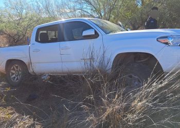 Asegura PESP vehículo y armamento en Altar