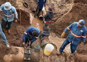 13 rupturas en tubería principal provocan desabasto en el norte y norponiente de la ciudad