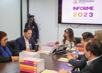 Recibe Congreso de Sonora informe anual de actividades de la CEDH 2023
