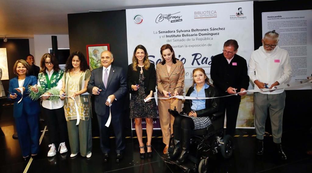 La Senadora Sylvana Beltrones y el Instituto Belisario Domínguez presentan exposición del artista sonorense Sergio Rascón