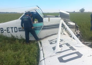Avioneta se desploma en San Luis Río Colorado