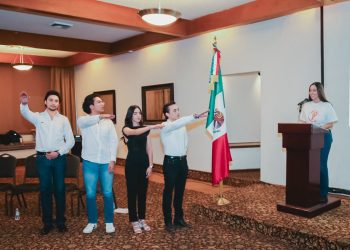 Toman protesta a integrantes de la Red Juventud Popular en Sonora