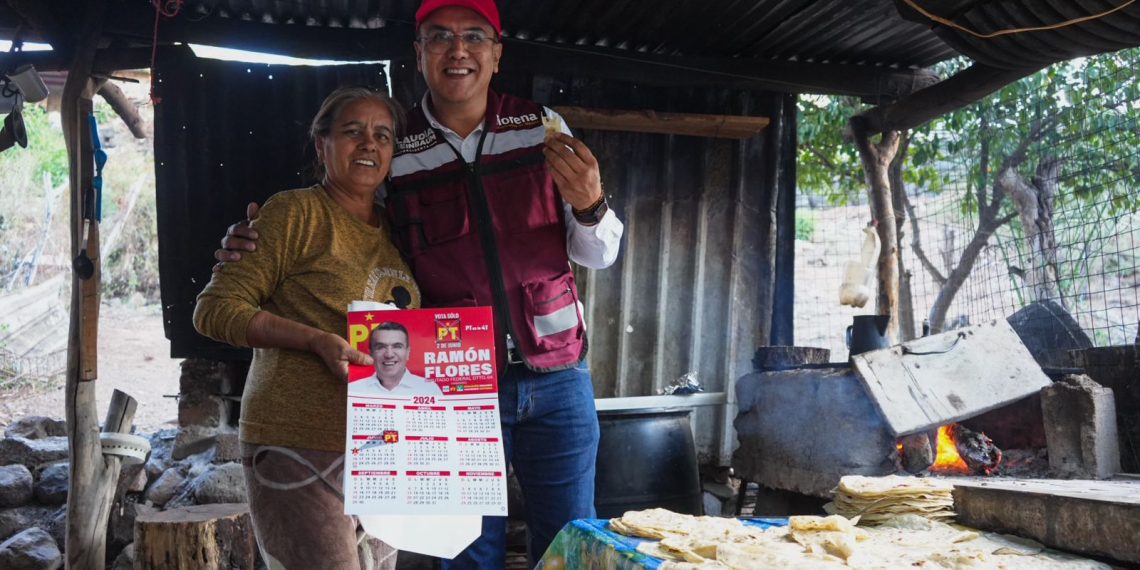 La gente quiere a Claudia Sheinbaum por que es la única que garantiza Bienestar a la familia: Ramón Flores
