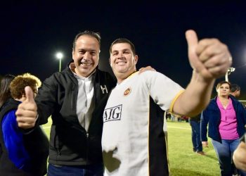 Constata Toño Astiazarán transformación en parque de la colonia Palo Verde