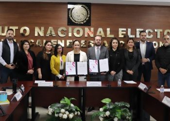 En Sonora INE e IEE firman plan de trabajo para fortalecer la participación ciudadana en el Proceso Electoral Concurrente 