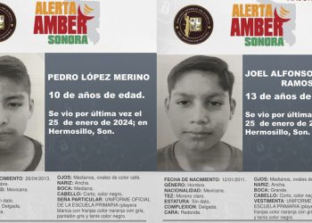 Preocupa en Sonora recientes desapariciones de menores