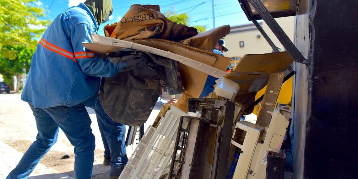 Acopia el Ayuntamiento de Hermosillo 143 toneladas en las jornadas de descacharre realizadas al Norte de la ciudad
