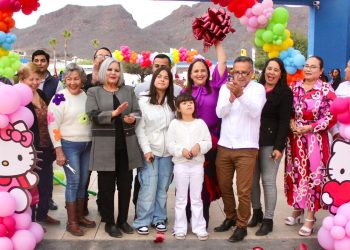 Reinaugura Ayuntamiento de Guaymas el Parque Infantil.