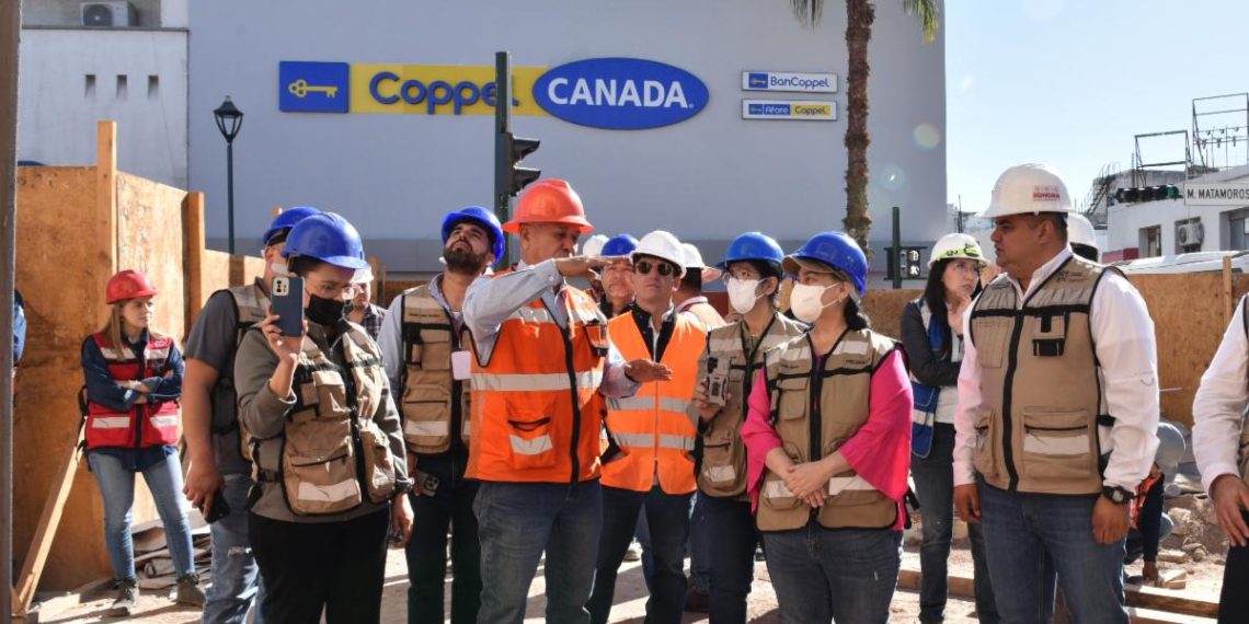 Supervisa Cecop avance de rehabilitación integral del Mercado Municipal No.1 en Hermosillo