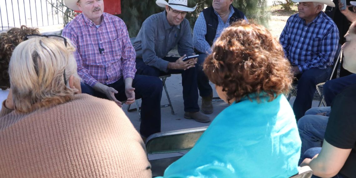 Recorre “El Borrego” Gándara pueblos del oriente de Hermosillo