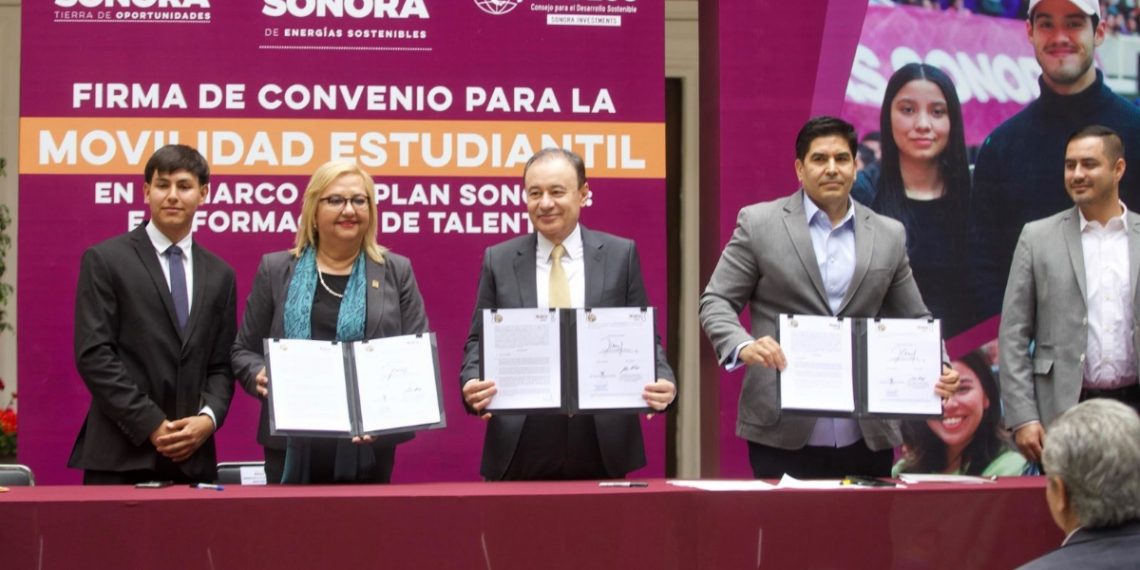 Promueve Gobernador Durazo formación estudiantil en el extranjero a través del Plan Sonora