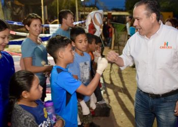 Apoya Toño Astiazarán al box en El Chaparral