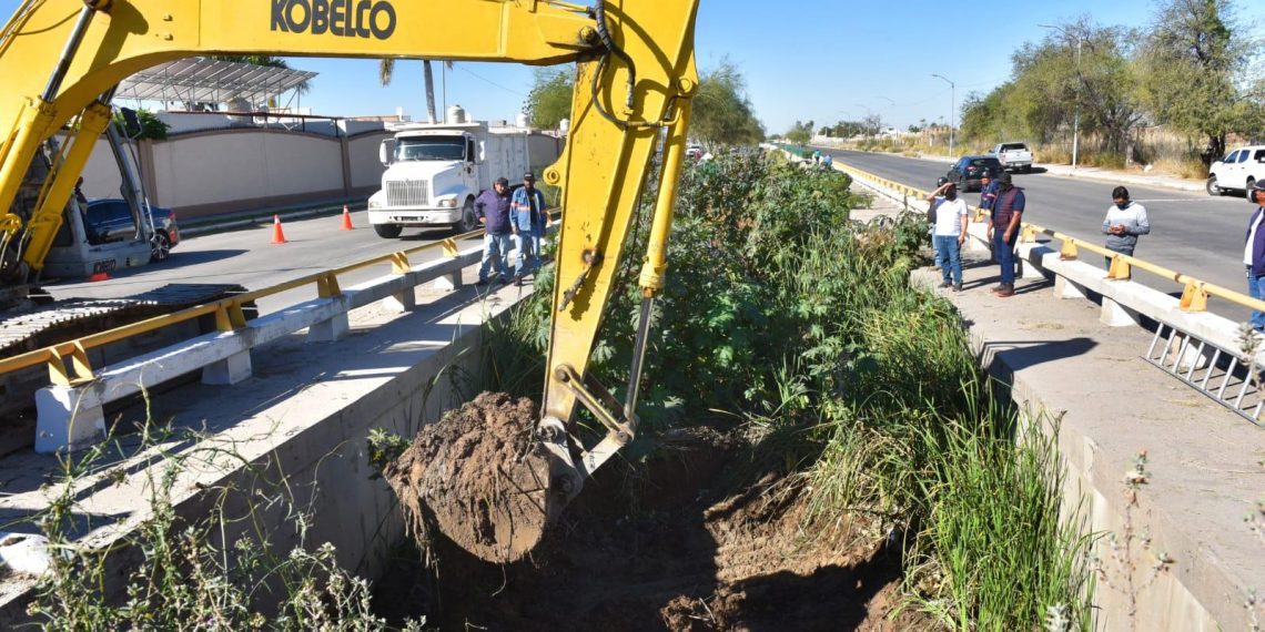 Retira Servicios Públicos Municipales más de 9 mil toneladas de residuos de canales