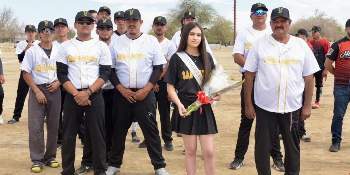 Inaugura personal del Gobierno Municipal Liga de Béisbol Interejidal de Hermosillo