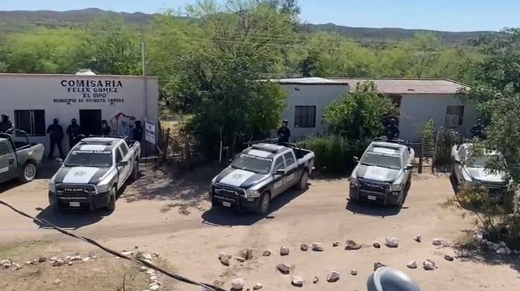 Mantienen presencia instituciones de seguridad en Ejido Félix Gómez; no se reportan incidentes en la zona