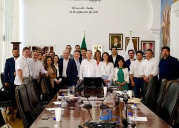 Presenta Gobierno de Sonora Proyecto de Energía Sostenible a Delegación de la Cámara de Comercio e Industria Franco-Mexicana