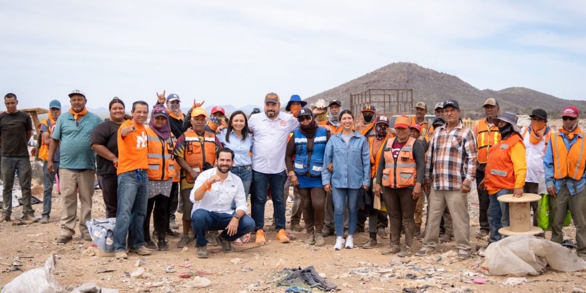 Se reúne Natalia Rivera con la Unión de Recolectores de Desechos Industriales