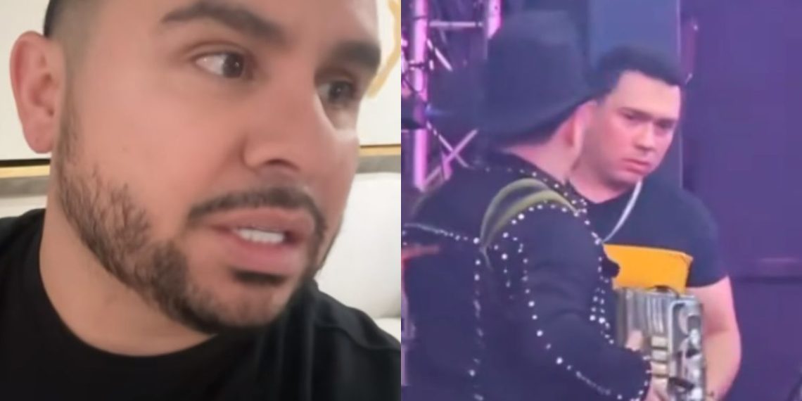 Larry Hernández se disculpa tras agresión a miembro de su staff en pleno concierto