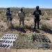 Incautan fuerzas de seguridad arsenal y material bélico en Trincheras