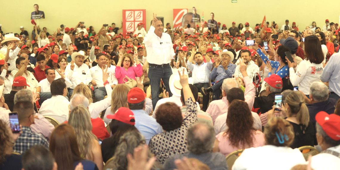 EN Cajeme se respiran aires de triunfo: Beltrones