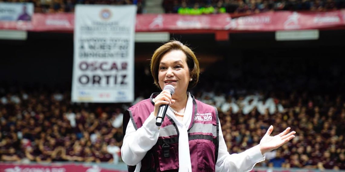 Mi gobierno garantizará que todo el esfuerzo de los trabajadores regrese en beneficio para ellos, no para unos cuantos: María Dolores del Río 