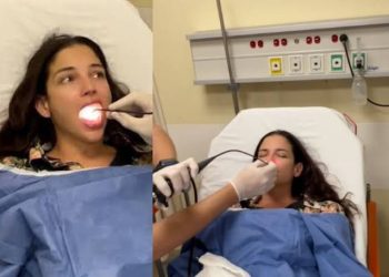 Natalia Jiménez es hospitalizada de emergencia