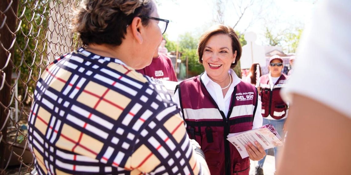 Este 2 de junio, desde la periferia hasta el centro, la transformación llegará a Hermosillo con María Dolores Del Río.