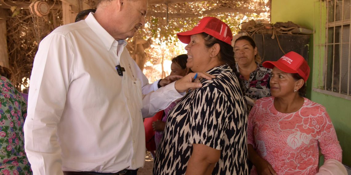 Será “El Borrego” Gándara un Diputado presente en colonias y comunidades