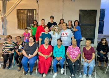 Destaca Ely Sallard la participación ciudadana en reunión vecinal en la Colonia Pedregal de la villa