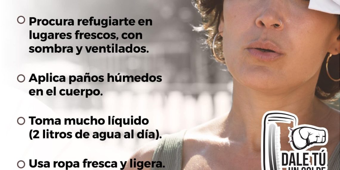 Exhorta Salud Sonora a extremar precauciones ante altas temperaturas