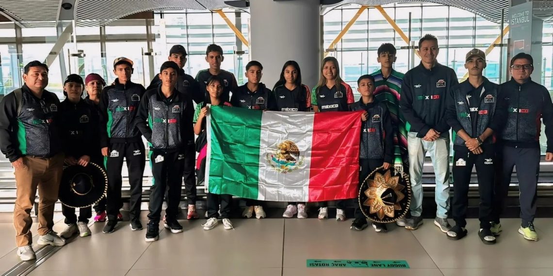 Participan estudiantes sonorenses en competencia internacional de campo traviesa