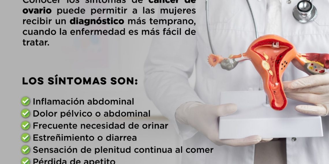 Llama Salud Sonora a detectar a tiempo el cáncer de ovario