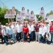 Celida y Froylán realizan intensa jornada en pro del Plan C