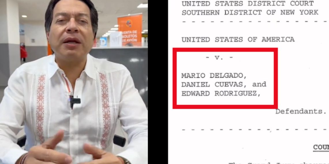 Hay otro ‘Mario Delgado’ procesado en EU por narco: Presidente de Morena