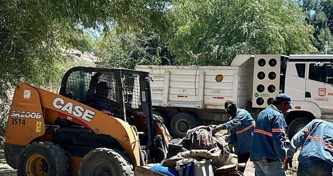 Realiza Servicios Públicos Municipales primeros descacharres del mes de mayo