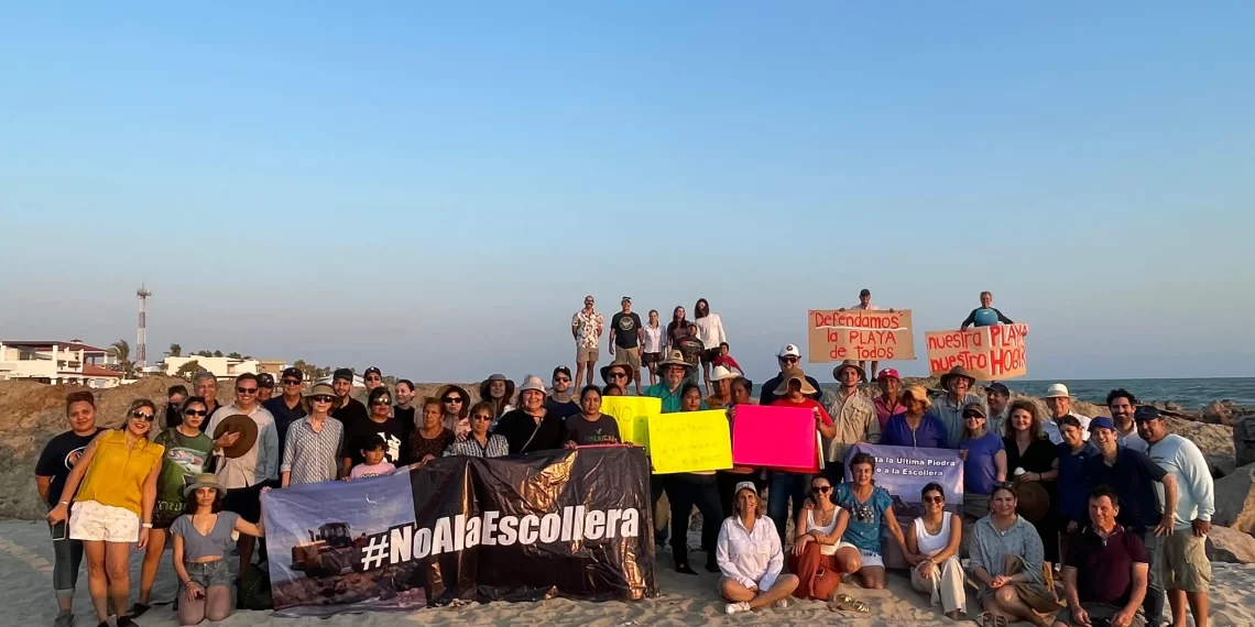 Colonos de la playa de Camahuiroa logran cancelar la construcción de una escollera