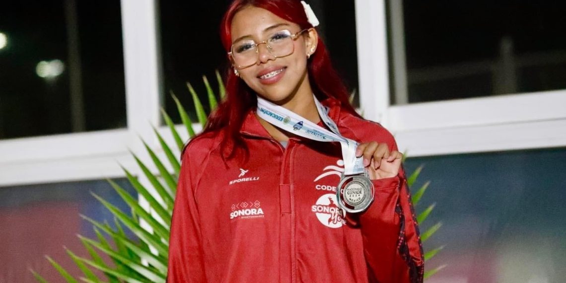 Gana alumna de Cobach Sonora medallas de plata y bronce en Juegos Nacionales Conade