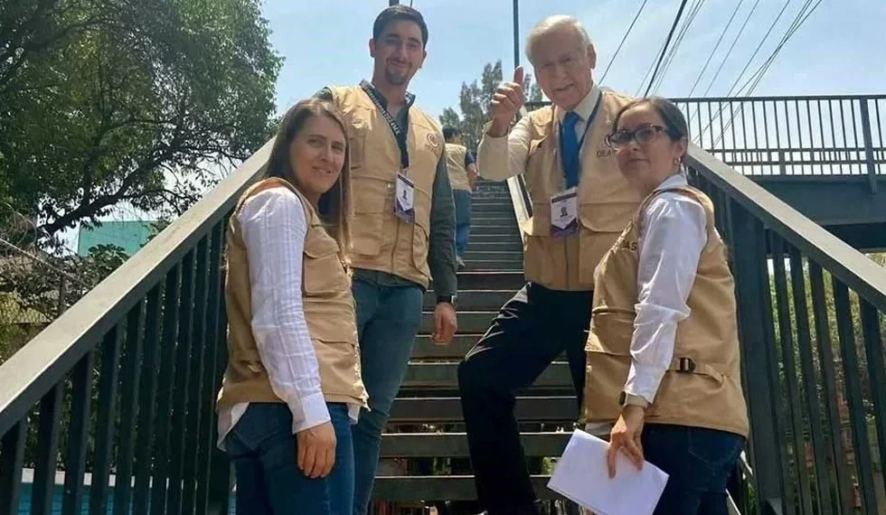 Celebra OEA alta afluencia en casillas