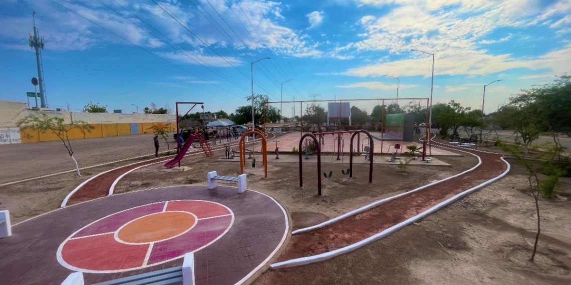Invierte Gobierno de Sonora más de 980 mil pesos en parque de Urbi Villa del Prado