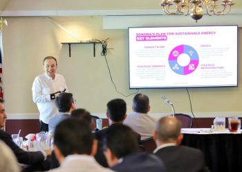 Promueve Gobernador Durazo Plan Sonora ante líderes empresariales y autoridades de Tribus originarias de Arizona