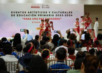 Premia SEC Sonora a ganadores de los Eventos Artísticos y Culturales de Educación Primaria